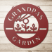 Grampa garden sign, customs garden sign, customize design, words, and color